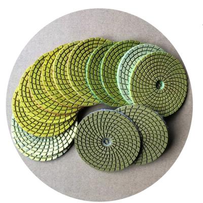 China High Quality Stone Diamond Polishing Pad Polishing Tools (Marble/Granite/Ceramic/Jade) 4inch for sale