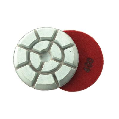 China 100mm Resin Diamond Grinding Wheel 4inch Stone Ground Polishing Pad for Granite Quartz Floor Marble Polishing for sale