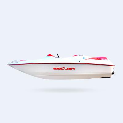 China Fiberglass Hot Summer Selling Brand New Speed ​​Boat Fiberglass 230hp Outboard Aluminum for sale