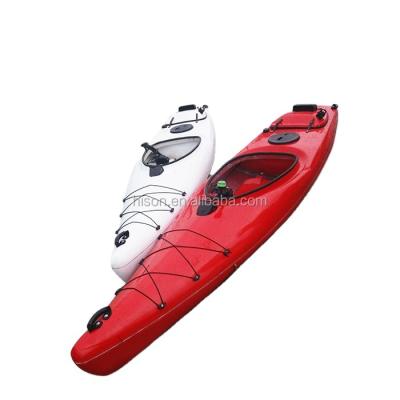 China Innovative Wholesale Fiberglass Inflatable Fiberglass Low Price Hison Design Jet Board Super Speed ​​Jet Canoe Kayak for sale