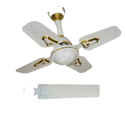 China 4 New Design 24inch Small Motor Decorative Ceiling Fan For South America With CE Certificate for sale