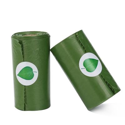 China Green Biodegradable Poop Picking Bag Pet Poop Picking Bag Environmental Protection Scent Pet Waste Bag Sustainable Pet Supplies for sale