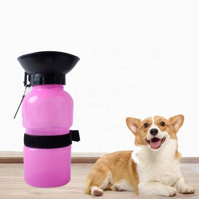 China Portable Travel Dog Water Cup Kettle Dog Water Dispenser Sustainable Traveling Portable Pet Accompanying Cup for sale