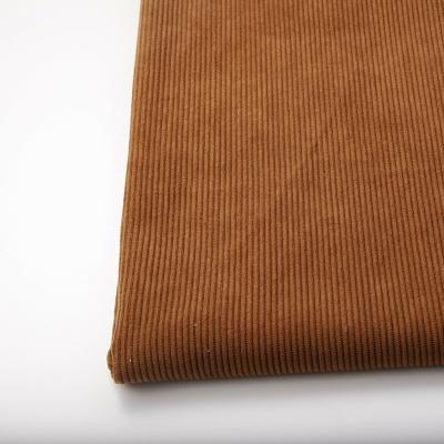 China Blackout Hot Selling High Quality T400 Warp Knitted Polyester Corduroy DYE Fabric FOR PANTS JACKET COAT GARMENT CLOTHES for sale