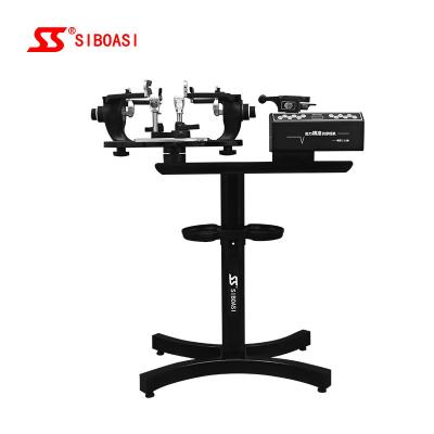 China Micro-Computer Tennis Racket Stringing Machine SIBOASI Wooden Frame 40 KG à venda