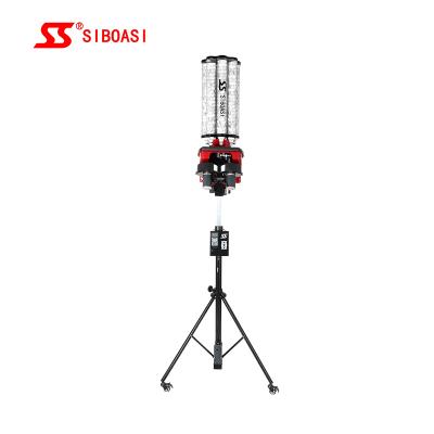 China SIBOASI 4025 Automatic Shuttlecock Shooting Machine Badminton Court Training 180 balls Te koop