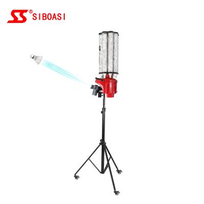 China S3025 smart versatile portable badminton shooting machine with remote control for sports club and training camp zu verkaufen