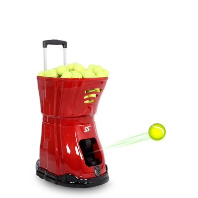 China S2015 smart versatile portable tennis ball shooting machine with remote control for sports clubs or training camp for sale