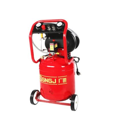 China Lubricated air compressors vertical tank 40 liter portable handheld directlowes pressure switch air compressors for sale