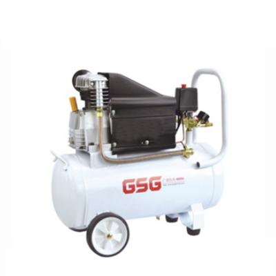 China 2HP Mini Air Compressor Portable Mobile Direct Driven Lubricated for sale