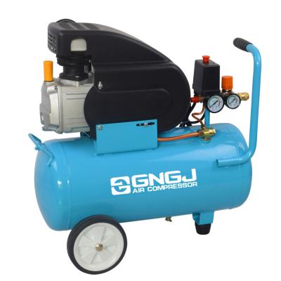 China Mini 30 Liter Portable Electric Lubricated Direct Driven Air Compressor Piston for sale