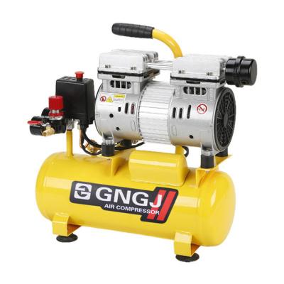 China 550W 220v 50hz 115psi silent oil free piston portable oil free air compressor with cheap price for sale