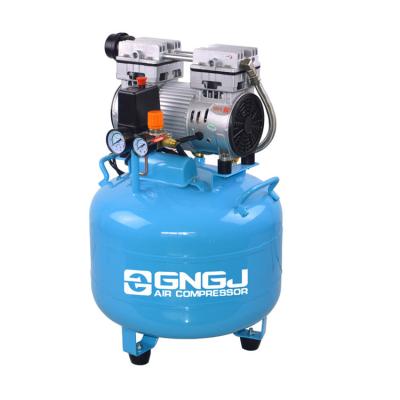 China 40L 800W Oil Free Piston Pneumatic Portable Motor Oil Free Air Compressor Made in China for sale