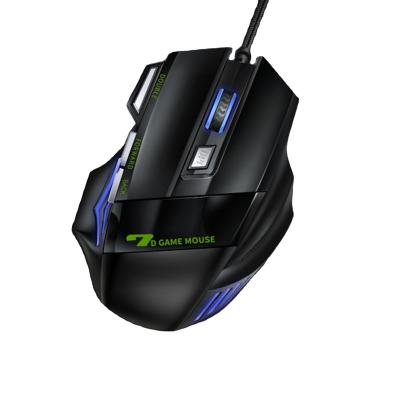 China High DPI Product Direct Sales Four-color Breathable Notebook Desktop Computer USB Lightweight Anti-skid And Durable Gaming Mouse for sale