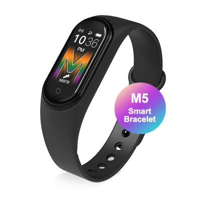 China New Arrival IP68 Global Original Original M5 Sport Smart Watch Wristband Waterproof 5 Band Silicone Strap MI Smart Band 5 For Xiaomi for sale