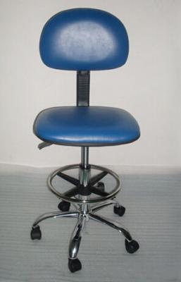 China High Adjustable PU Leather China  Antistatic ESD Chair for sale