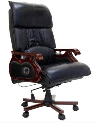 China Genuine Leather Executve China Office Massage Chair for sale