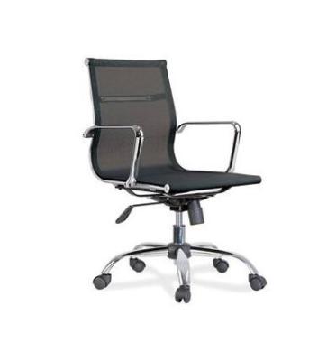 China Black Mid Back China Mesh Chair for sale