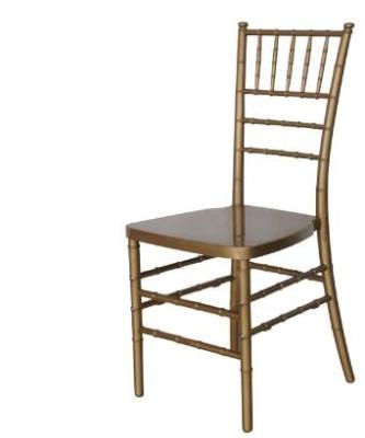 China Gold Resin China Chiavari Chair for Wedding,Party Event for sale