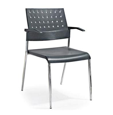 China New Design China Reception Visitor Chair With Stainless Steel Frame for sale