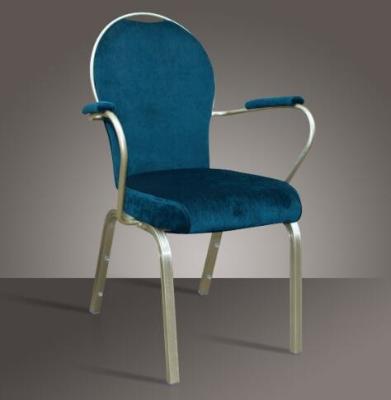 China American Style Aluminum Armrest Flex-Back China Banquet Chair for sale