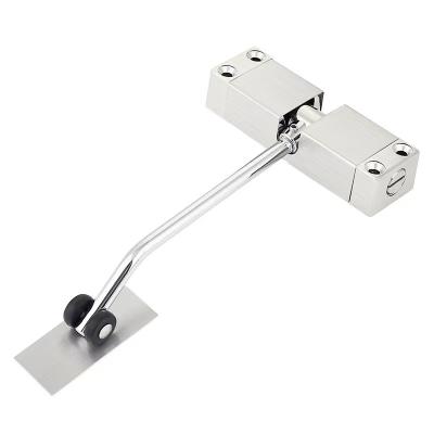 China Modern Zinc alloy Hydraulic Adjustable Speed Automatic Self closing Hidden Sliding Door Closer for sale