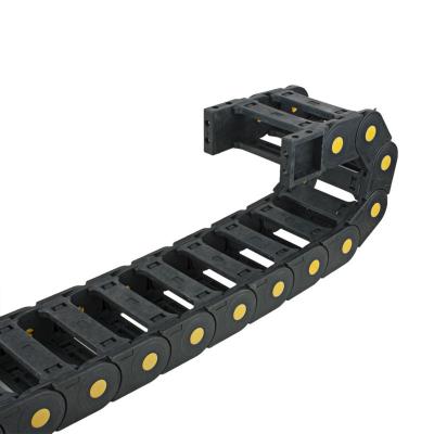 China High Quality Hot Selling Construction Material Shops Clog Machine Tool Cable Tray Nylon Chains Plastic Track Reinforced Transmission Industrial Chain for sale