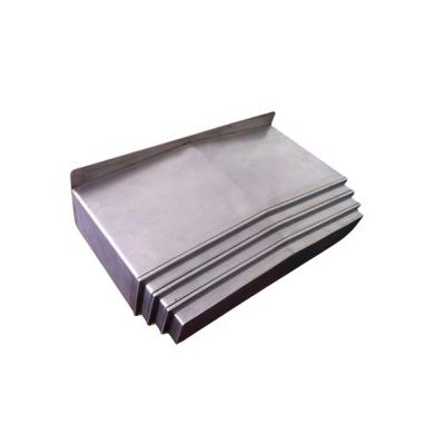 China Functional Low Noise Sharp Chip Measuring Machine Steel Sheet Cover Segmented Anti Telescopic Scratching High Speed ​​Steel Protective Cover for sale