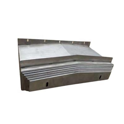 China Efficient Steel Cutter Plasma Chips Protection Shield Anti Guide Bellows Cover Flat Roof Low Sharp Static Low Noise Steel Friction for sale