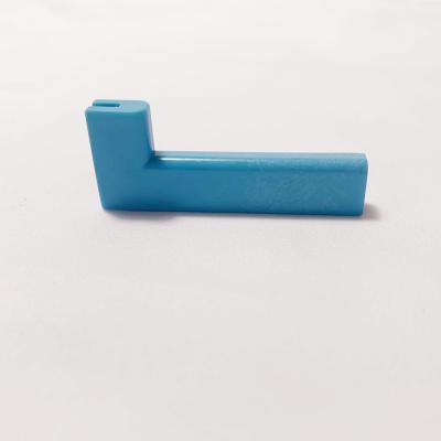 China Hot Selling Nylon Plastic Lathe Shield Pulley Groove Or Machinery NC Bellows Slider Cover 2.5mm Protective Mounting Blue Flat/l Type Width for sale