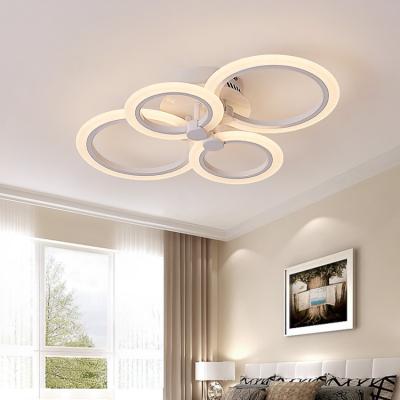 China High efficiency ring ceiling lamp minimalist decoration lamps for dining room mordern ceiling light chandelier for sale