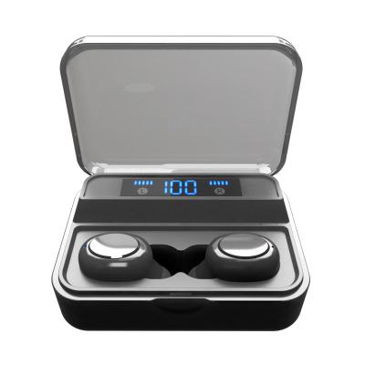 China Charge Phone/storge Digital LED Power Display BT Wireless Earphones audifonos Waterproof Stereo Sports Headphones S590 TWS Earbuds for sale