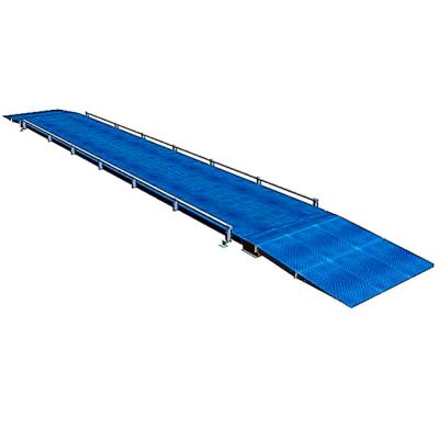 中国 High Quality Durable Steel Material 100t 3x18m Truck Q235 Steel Material Platform Ladder 販売のため