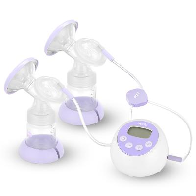 China LCD screen free conversion dual frequency BPA microcomputer breast pump/double breast pump for sale