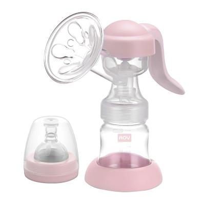 China 2 Phase BPA Free Expression Portable Ergonomic Tech Handle Manual Breast Pump for sale