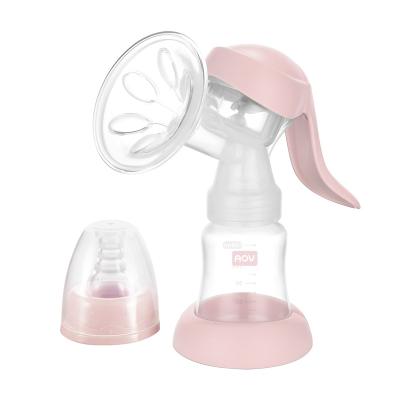 China BPA Free Infant Baby Mother Breast Feeding Care BPA Free Single Manual Breast Pump for sale