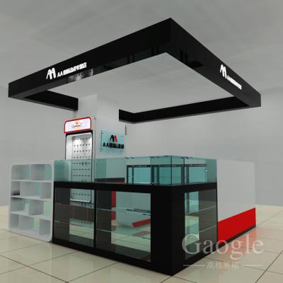 China Factory direct sale led kiosk display cabinet manufacturers in China for sale