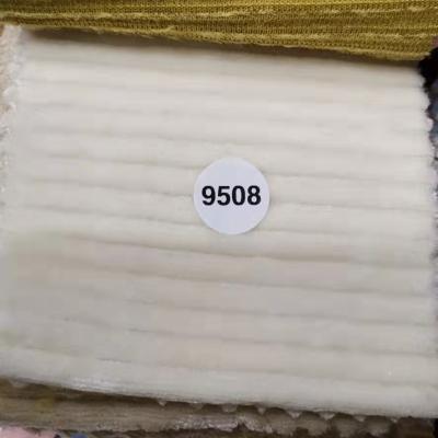 China High DIMENSIONAL Elastic Knitted Corduroy Fabric Warm Knitted Fabric For Winter for sale