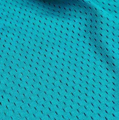 China Polyester Shrink-Resistant Open Drifit Hole Mesh Fabric Sports Wicking Fabric for sale