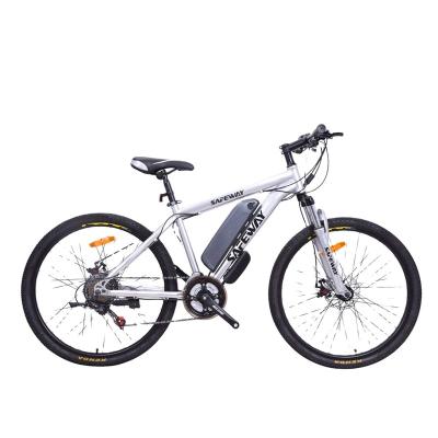 China Racing 26 inch MTB 250W electric bike 36V lithium battery rear motor mode ebike for sale