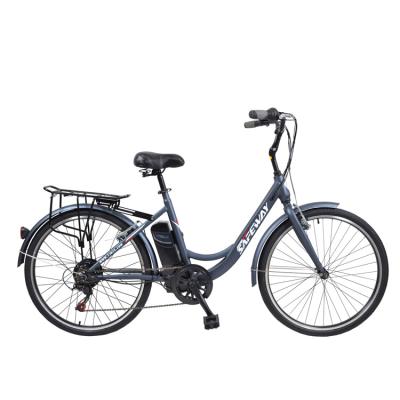 China Europe Steel Popular City Electric Bike 250W Electric Lady Ebike for sale