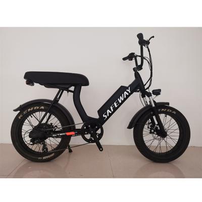 China 2022 Aluminum Alloy 2022 Foot 10ah Seater Electric Bike Rest 48v 350w One Max Fat Seat Ebike Battery Powered 1 Super Tire for sale