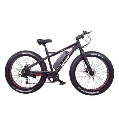 China Electric Bicycle 36V 26 Inch Alloy Frame Multifunctional Electric Bicycle Fat Frame 26 Tire for sale