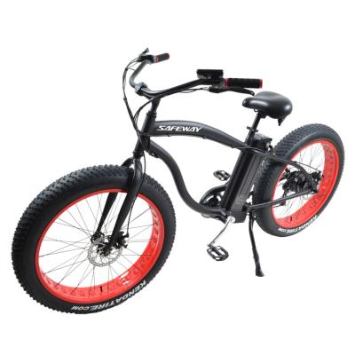 China 26 Inch 48V Motor Fat Multifunctional Brushless Electric Bike Ebike Electric Bicycle 800W for sale