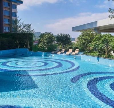 Cina Rivestimenti per piscine in vinile Relle Rivestimenti per piscine su misura in mosaico blu in vendita