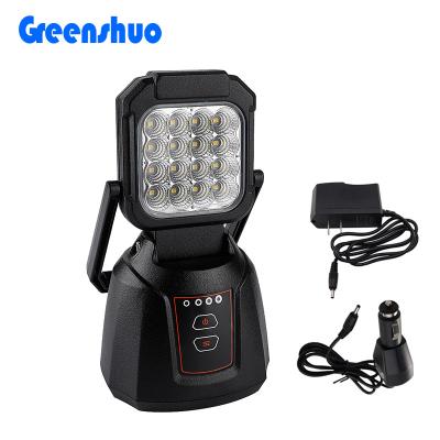 China New Handheld Led Casting Aluminum Housing Working Light 4 Mode Work Led Search Light Magnetic Base Multifunctional Portable Rechargeable Light for sale