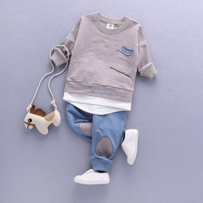 China Kids Fashion Set 2021 Fashion Kids Clothes Wholesale Children's Clothing Sets Baby Boy Clothes Sets for sale