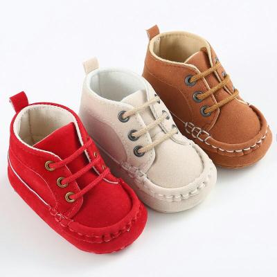 China Fashion\new 2017 baby / fashion baby shoes comfortable Prewalker baby shoes boys bottom soft three colors for sale