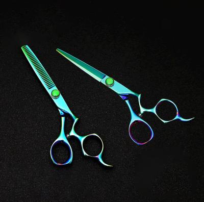 China Japan 440C Hair Scissors Professional Thinning Hair Scissors Barber Scissors Hair Shears 6 Inch for sale