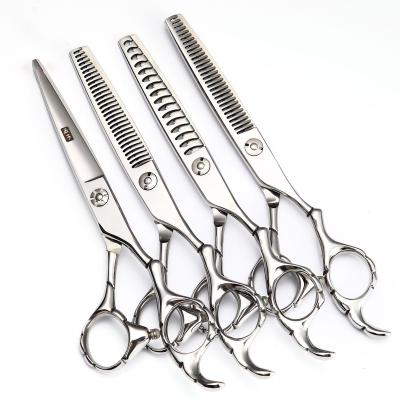 China Professional Hairdressing Scissors Set Barber Salon Scissors Thinning Thinning Shears Barber Scissors 6inch for sale